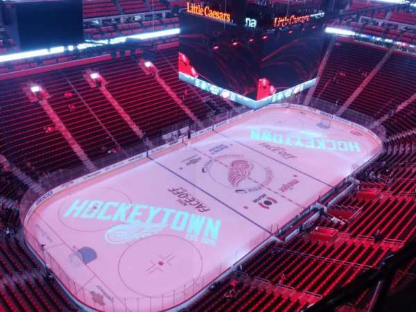Little Caesars Arena, section: G19, row: 1, seat: 8