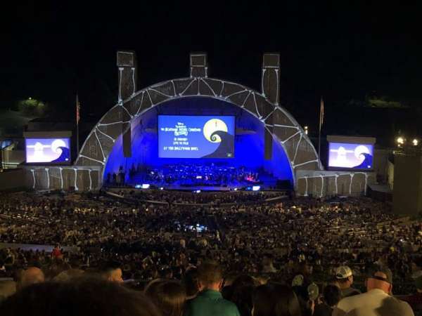 Hollywood Bowl, section: R1, row: 14, seat: 39
