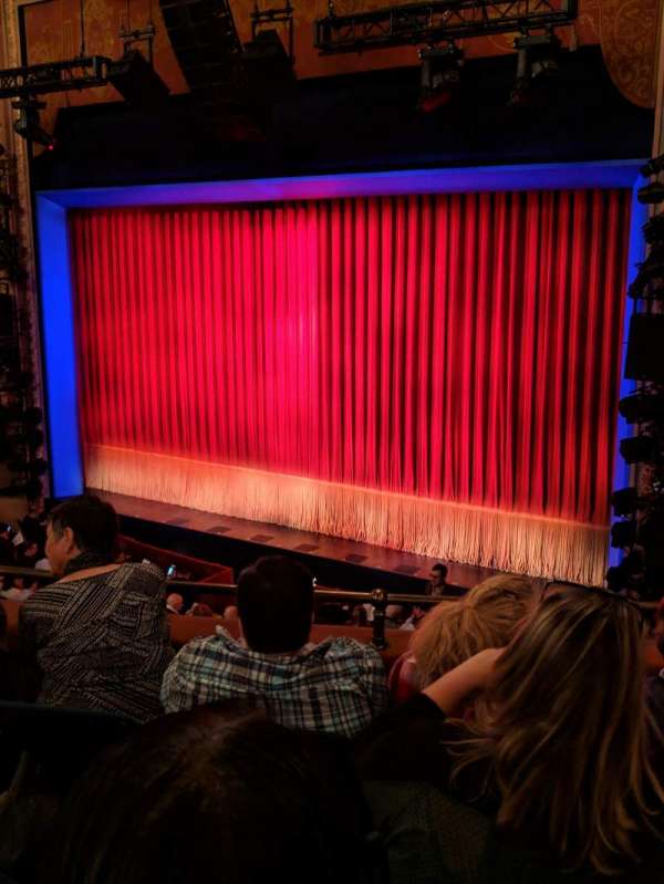 Longacre Theatre, section: Mezzanine R, row: D, seat: 15