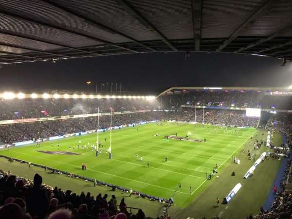Murrayfield Stadium, section: W42, row: KK, seat: 43