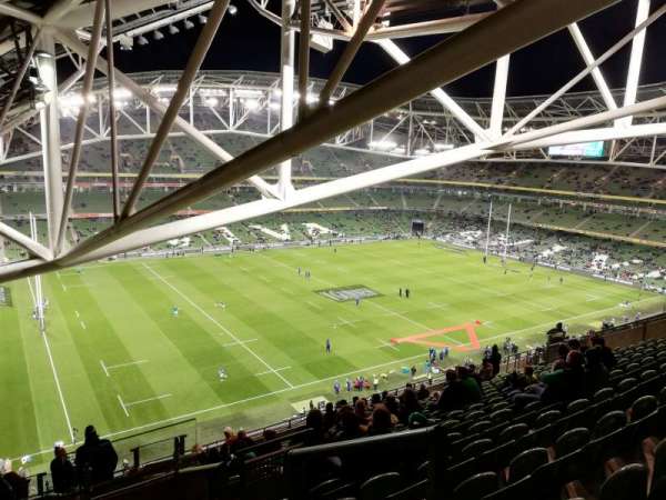 Aviva Stadium, section: 529, row: R, seat: 15