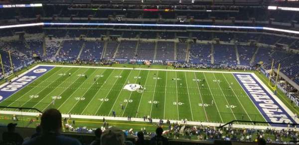Lucas Oil Stadium, section: 639, row: 9, seat: 10