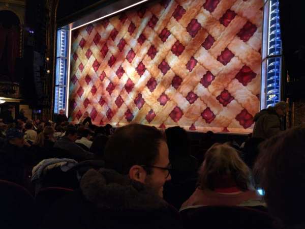 Lena Horne Theatre, section: Orchestra R, row: G, seat: 12