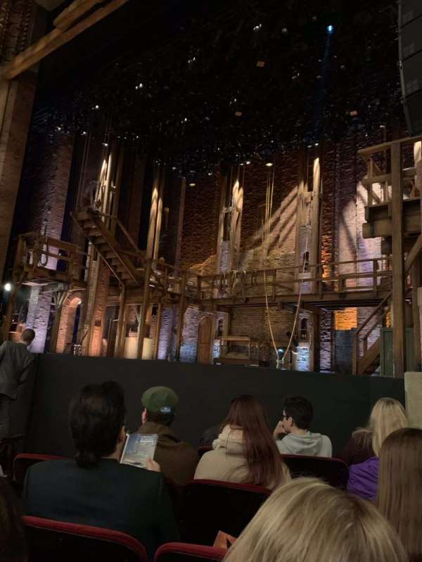 CIBC Theatre, section: Orchestra R, row: F, seat: 12