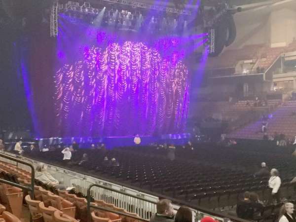 SNHU Arena, section: 106, row: H, seat: 9