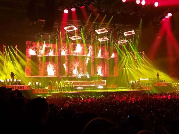 SNHU Arena, section: 106, row: H, seat: 9