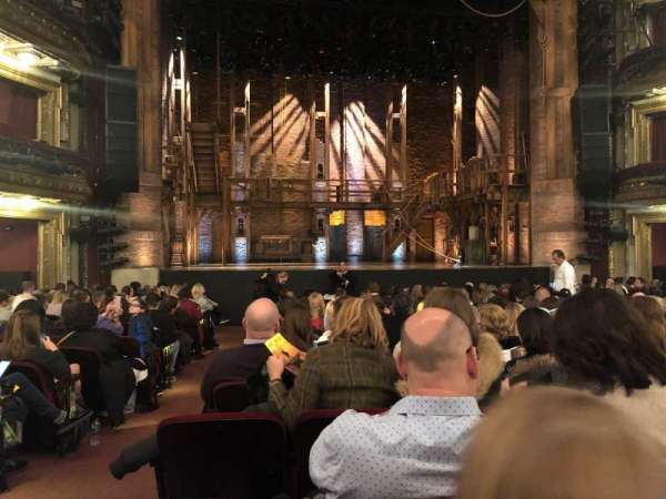 CIBC Theatre, section: Orchestra C, row: R, seat: 102