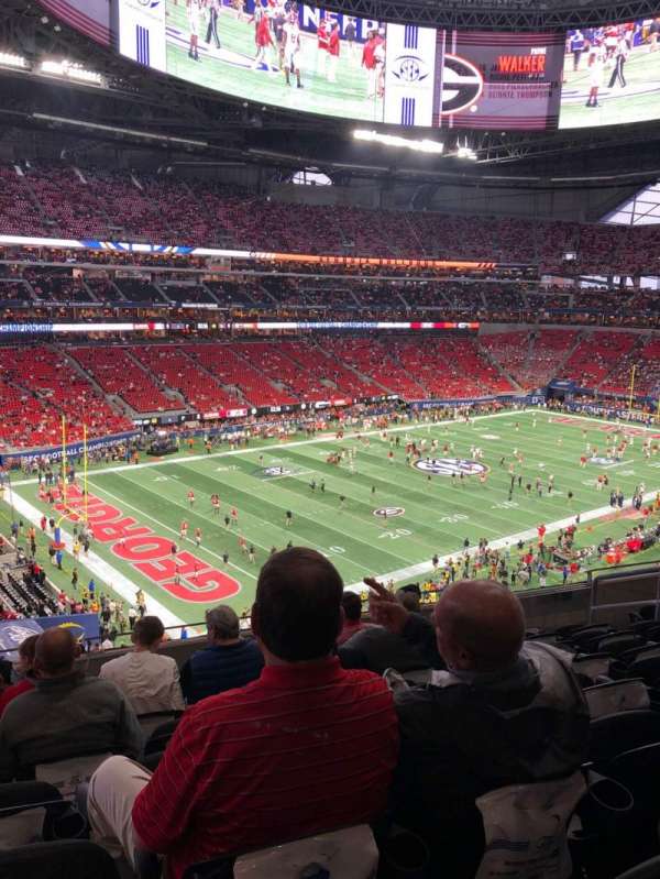 Mercedes-Benz Stadium, section: 244, row: 8, seat: 9