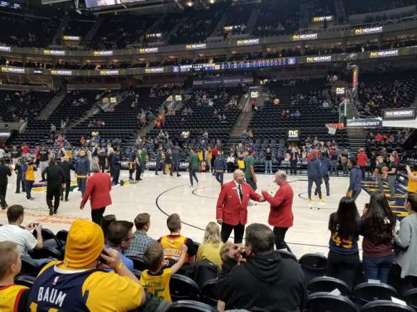 Delta Center, section: 17, row: 2, seat: 7
