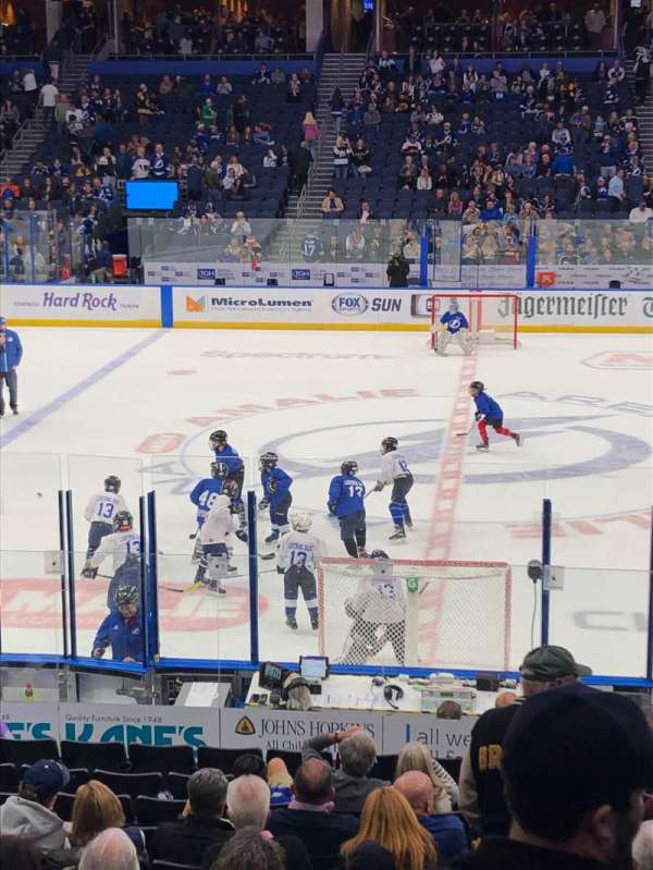 Benchmark International Arena, section: 116, row: S, seat: 8