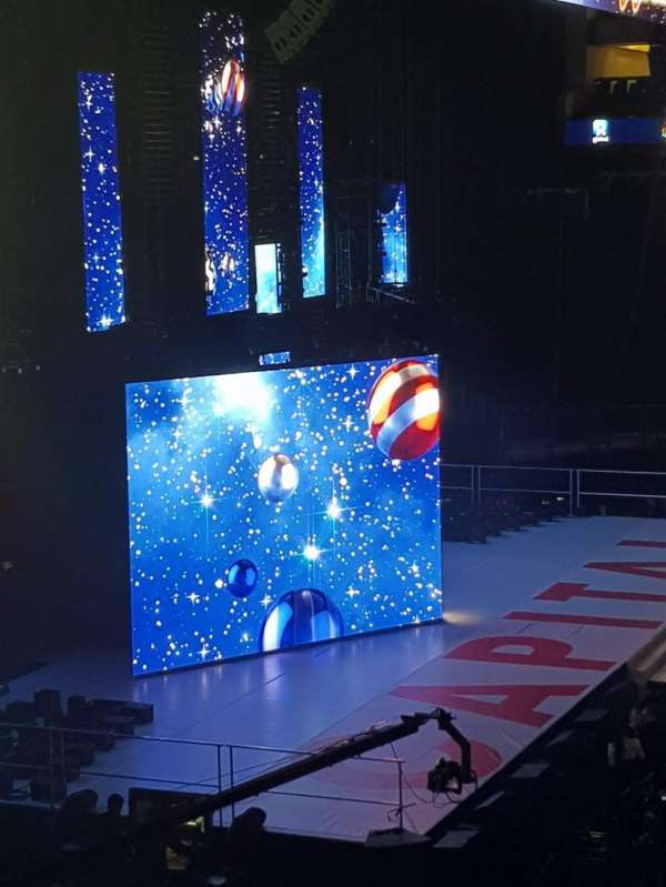The O2, London, section: A101, row: C, seat: 5