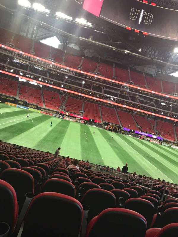 Mercedes-Benz Stadium, section: C110, row: 24, seat: 13