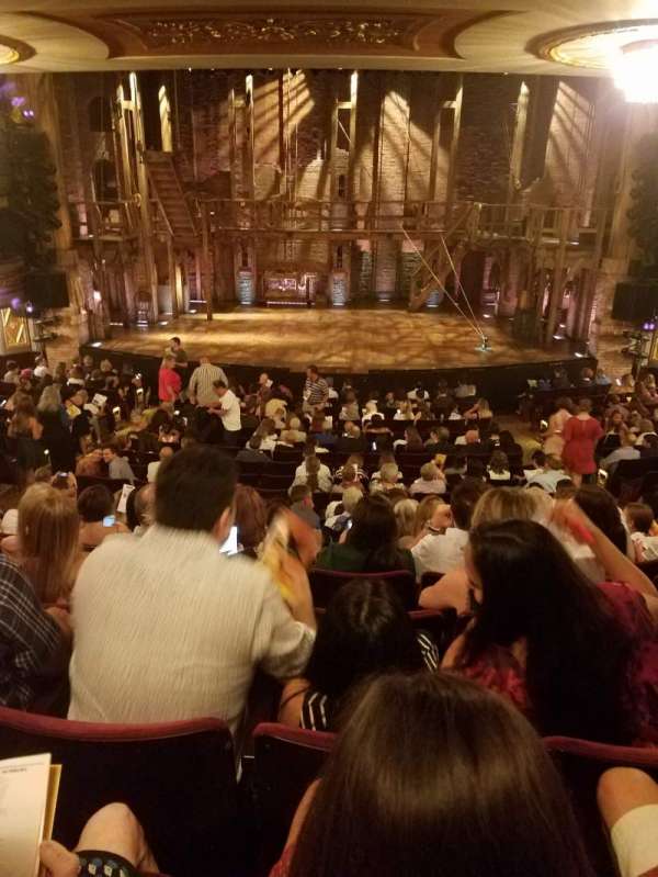 Richard Rodgers Theatre, section: ORCHESTRA C, row: S, seat: 106