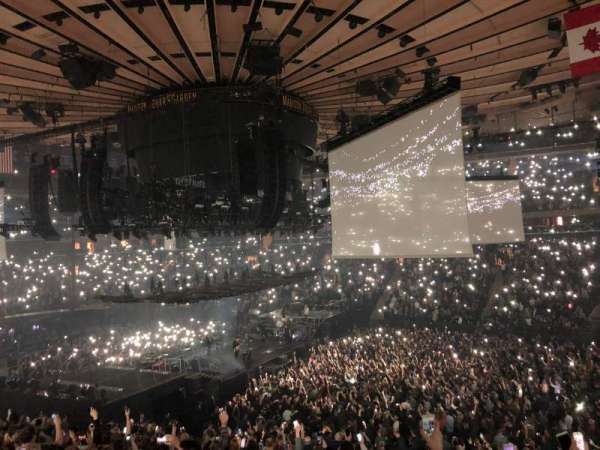 Madison Square Garden, section: 119, row: 22, seat: 12