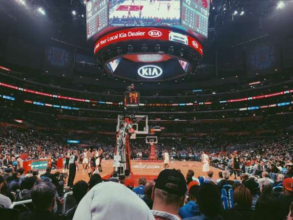 Crypto.com Arena, section: 115, row: J, seat: 9