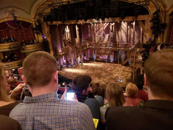 Richard Rodgers Theatre, section: Front Mezzanine R, row: E, seat: 18