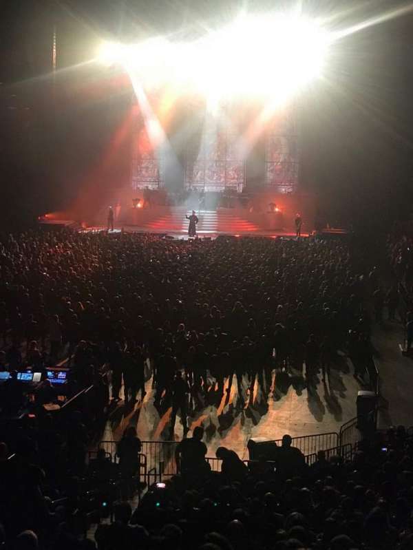 Barclays Center, section: 115, row: 4, seat: 15