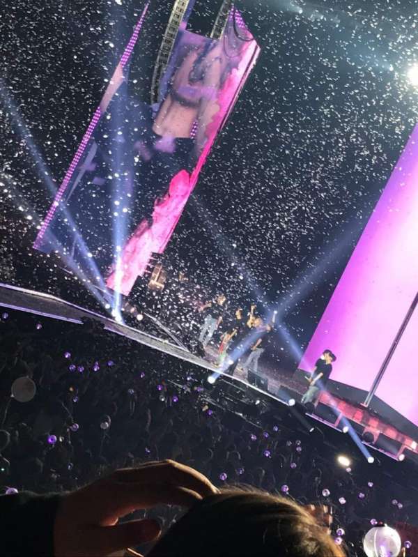 The O2, London, section: 111, row: K, seat: 335