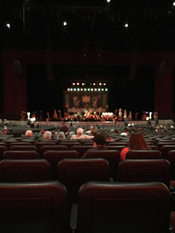 Peacock Theater, section: Orchestra Center, row: PP, seat: 319