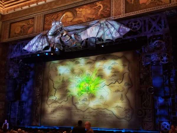 Hollywood Pantages Theatre, section: Orchestra RC, row: T, seat: 212