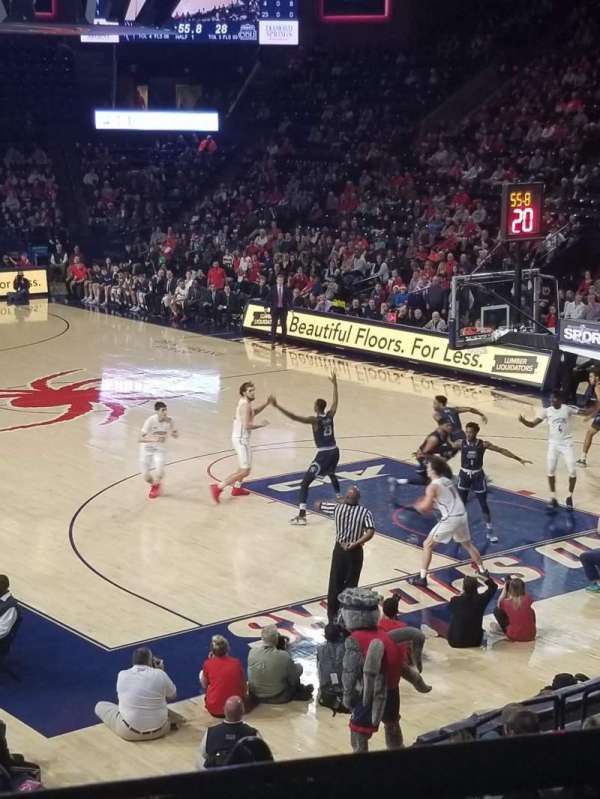 Robins Center, section: 13, row: M, seat: 15