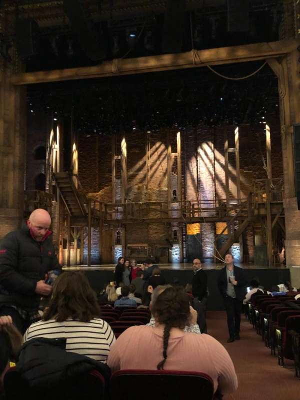 CIBC Theatre, section: Orchestra C, row: T, seat: 115