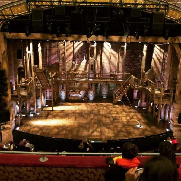 Richard Rodgers Theatre, section: Front Mezzanine C, row: D, seat: 109