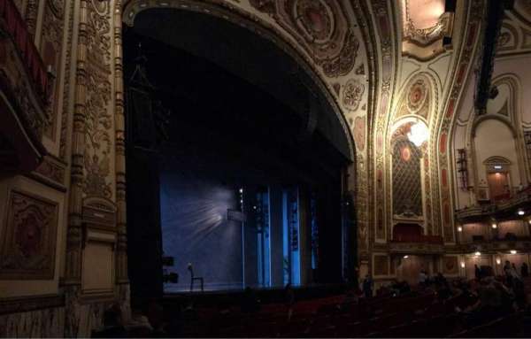 Cadillac Palace Theater, section: Orchestra L, row: H, seat: 23