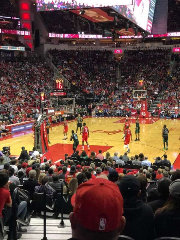Toyota Center, section: 112, row: 13, seat: 13