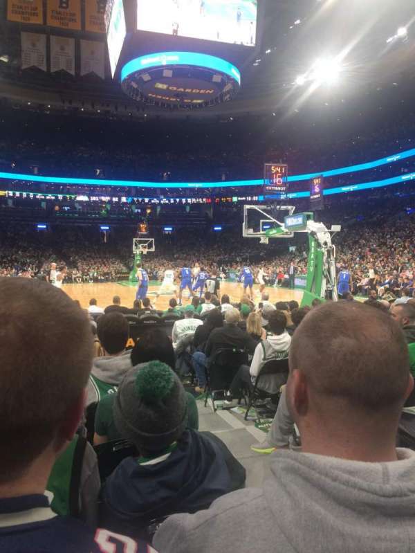 TD Garden, section: 7, row: L, seat: 9