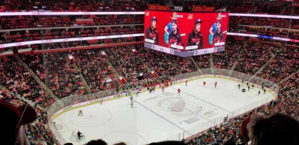 Little Caesars Arena, section: 215, row: 8, seat: 10