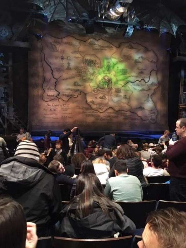 Gershwin Theatre, section: Orchestra C, row: K, seat: 101