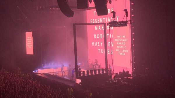 OVO Hydro, section: 216, row: A, seat: 254