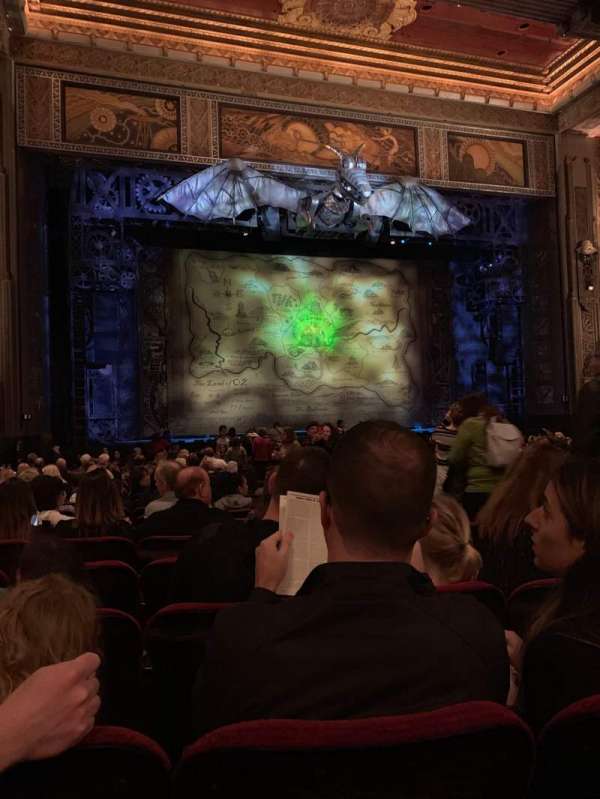 Hollywood Pantages Theatre, section: Orchestra L, row: W, seat: 305