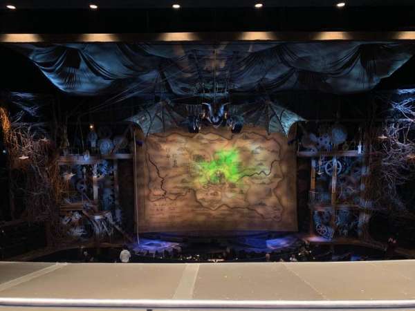 Gershwin Theatre, section: Front Mezzanine C, row: B, seat: 109