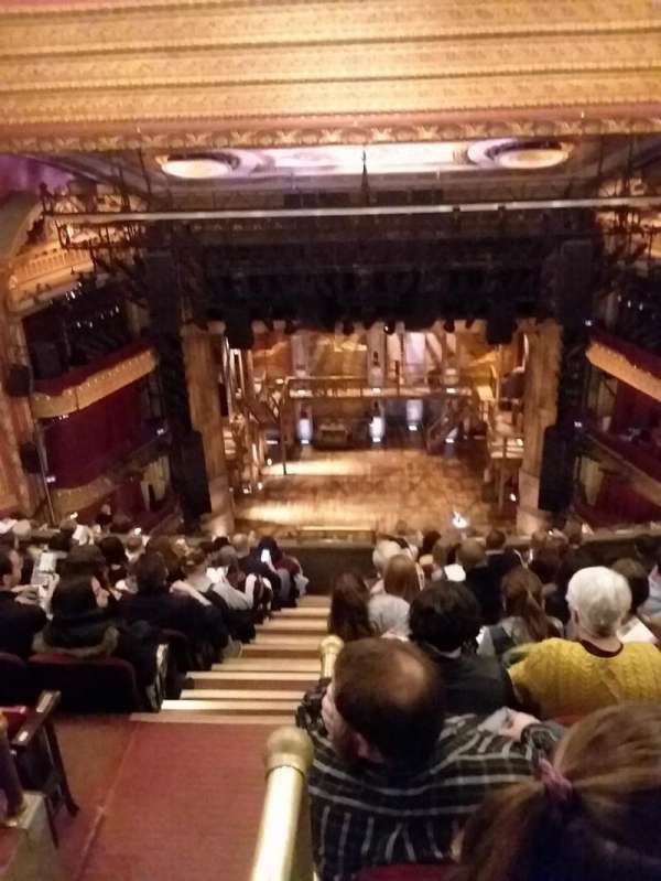 CIBC Theatre, section: Balcony RC, row: K, seat: 402