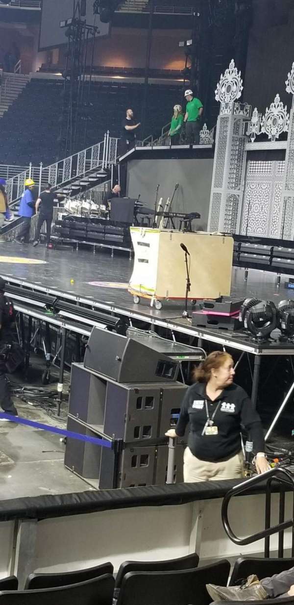 Gas South Arena, section: 107, row: F, seat: 8