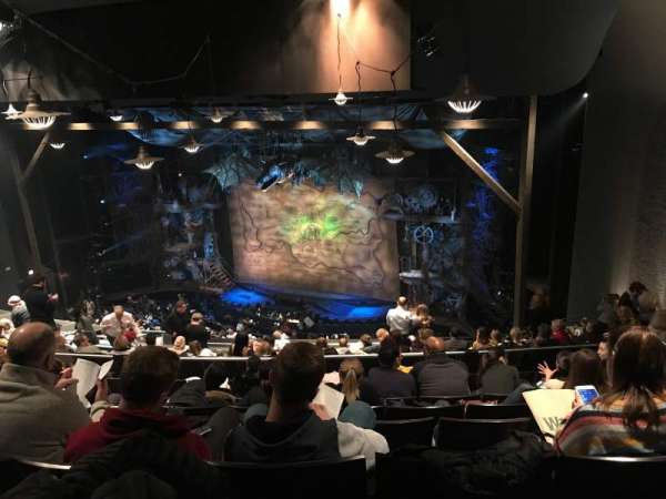 Gershwin Theatre, section: Rear Mezzanine R, row: M, seat: 22,24