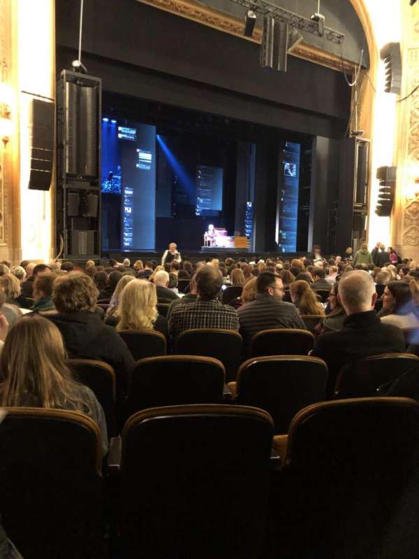 Paramount Theatre, Seattle, section: Main Floor 4, row: T, seat: 7