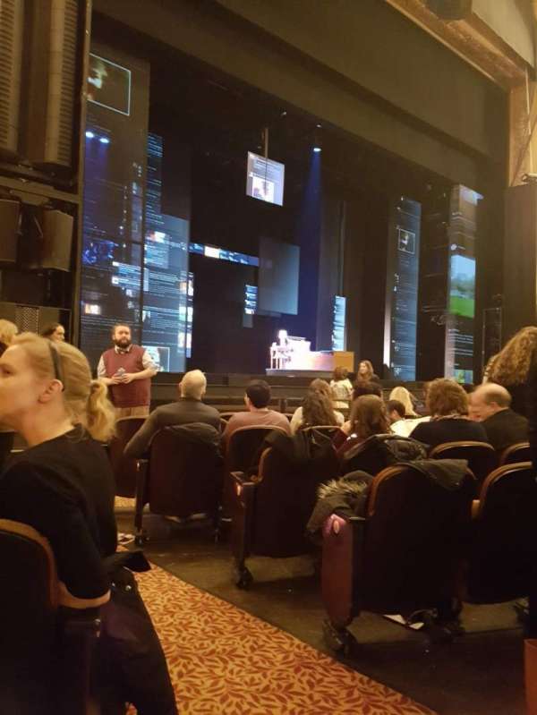 Paramount Theatre, Seattle, section: Main Floor 4, row: H, seat: 2