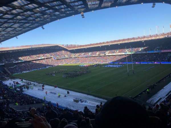 Murrayfield Stadium, section: W6, row: EE, seat: 28
