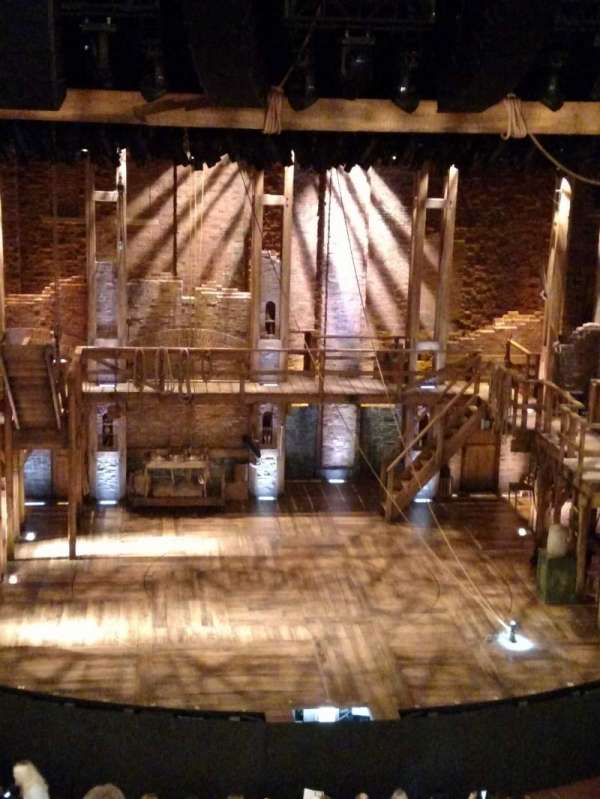 CIBC Theatre, section: Mezzanine LC, row: F, seat: 307 and 309