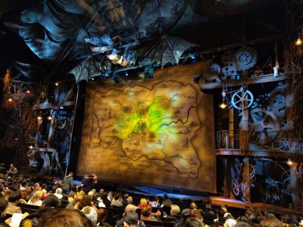 Gershwin Theatre, section: Orchestra R, row: J, seat: 14