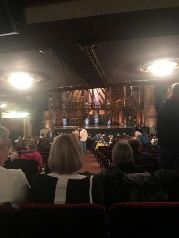 CIBC Theatre, section: Orchestra C, row: Y, seat: 101