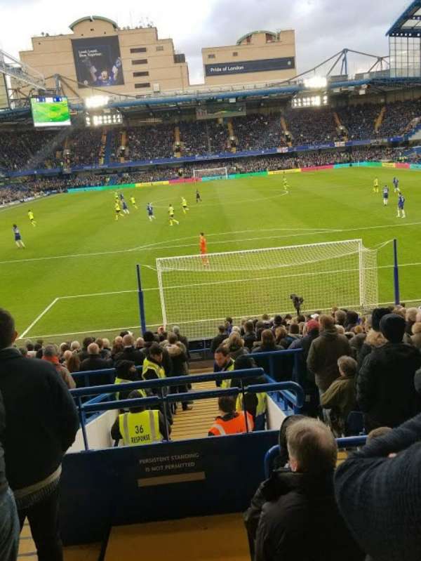 Stamford Bridge, section: Matthew Harding Lower 12, row: X, seat: 84