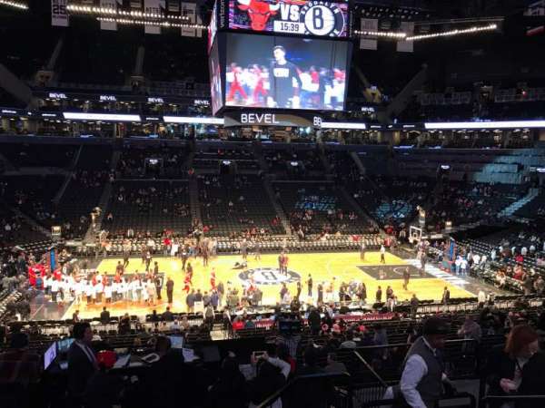 Barclays Center, section: 109, row: 7, seat: 4