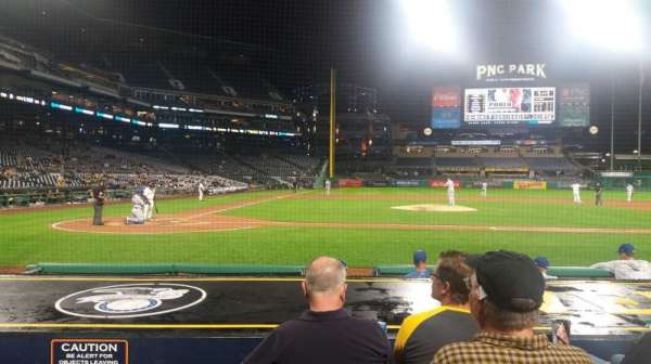PNC Park, section: 12, row: J, seat: 10