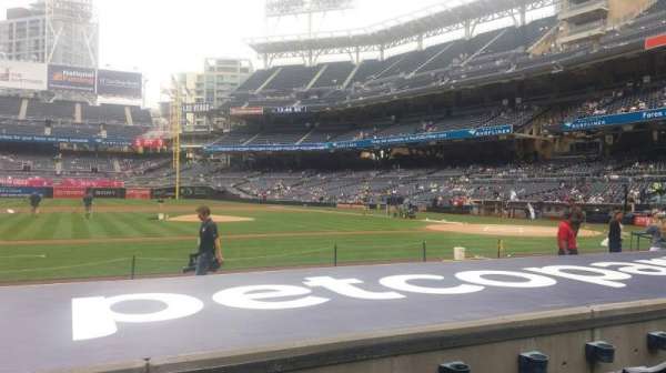 Petco Park, section: 108, row: 10, seat: 23