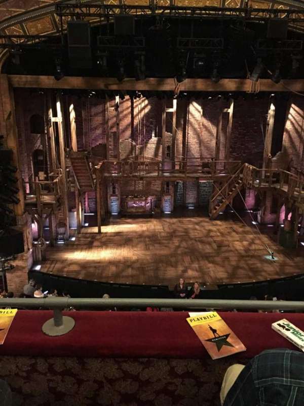 Richard Rodgers Theatre, section: Front Mezzanine C, row: B, seat: 111