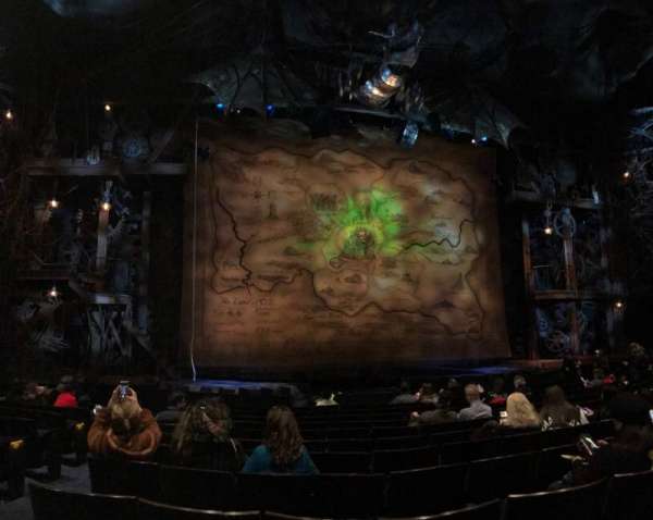 Gershwin Theatre, section: Orchestra C, row: H, seat: 102